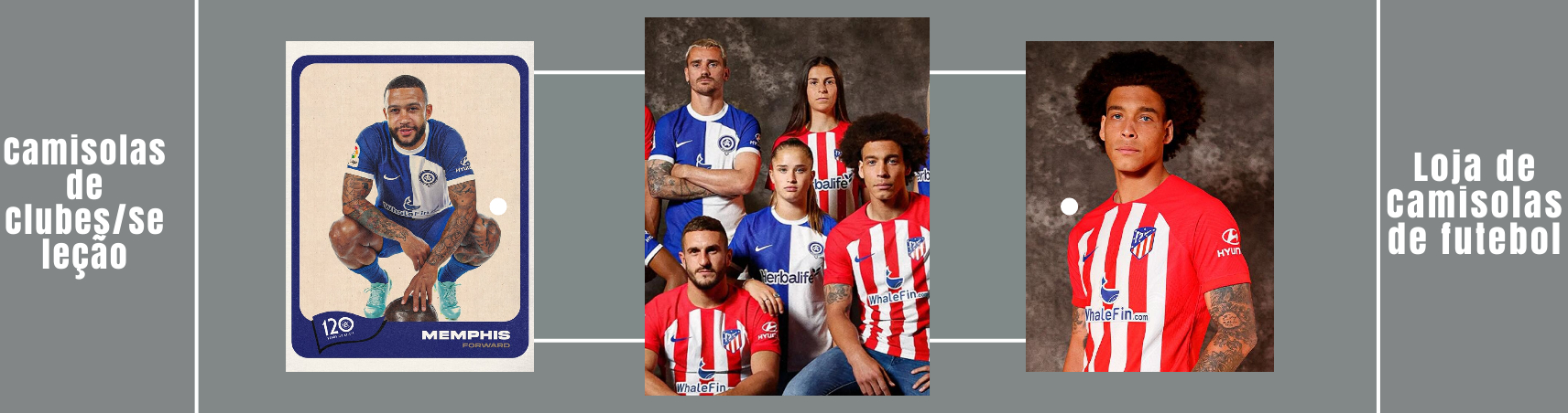 camisola do Atletico Madrid